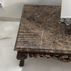 Coffee table marble