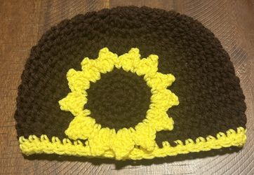 Adult Hat Crocheted Handmade