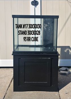 93 GAL Reef Ready Cube Fish Tank Nov 27-Jan 2 Free delivery to the front of your home in the five borough