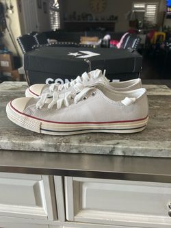 9.5M/11.5W Grey Suede Converse