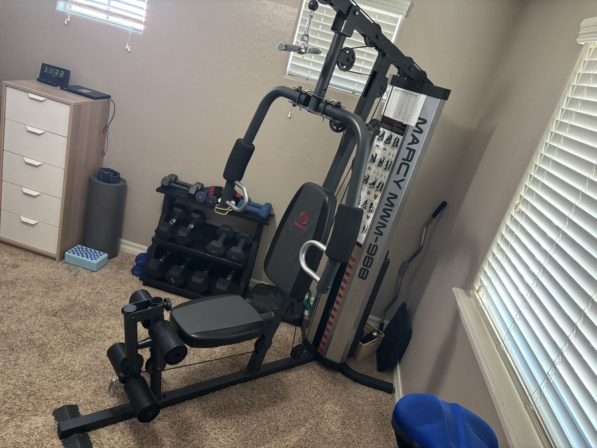 Marcy Multifunction Steel Home Gym Machine W/ Weight Stack