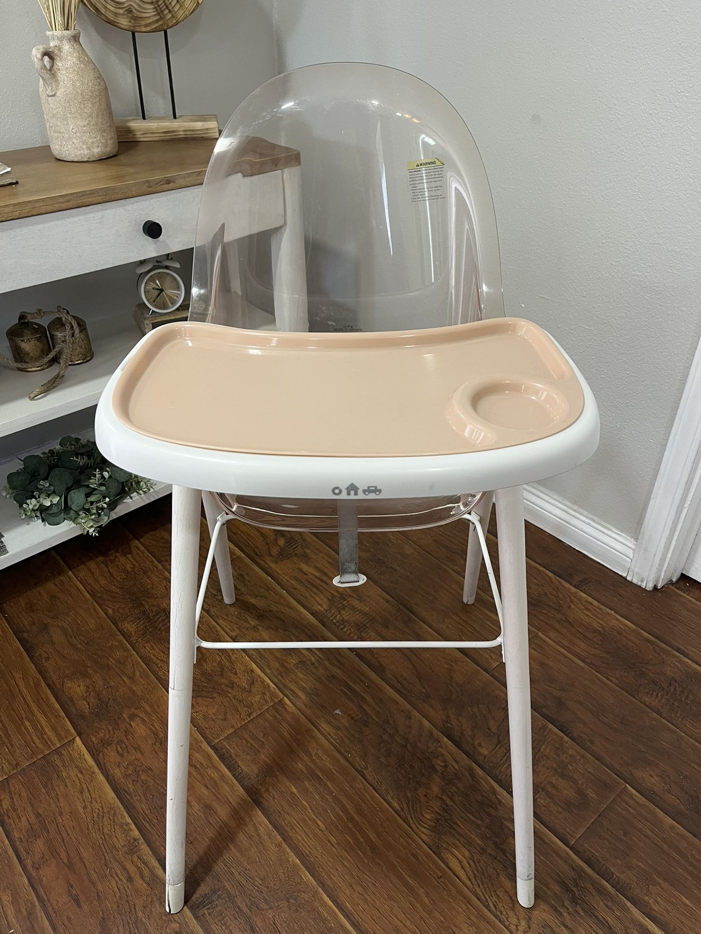 Cute Pink High Chair