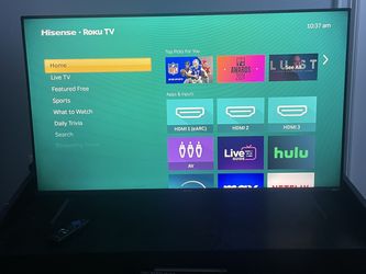 43 Inch Hisense Roku TV