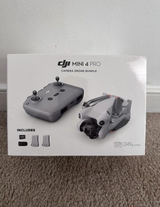 Sealed DJI Mini 4 Pro Drone (SHIPS TODAY)