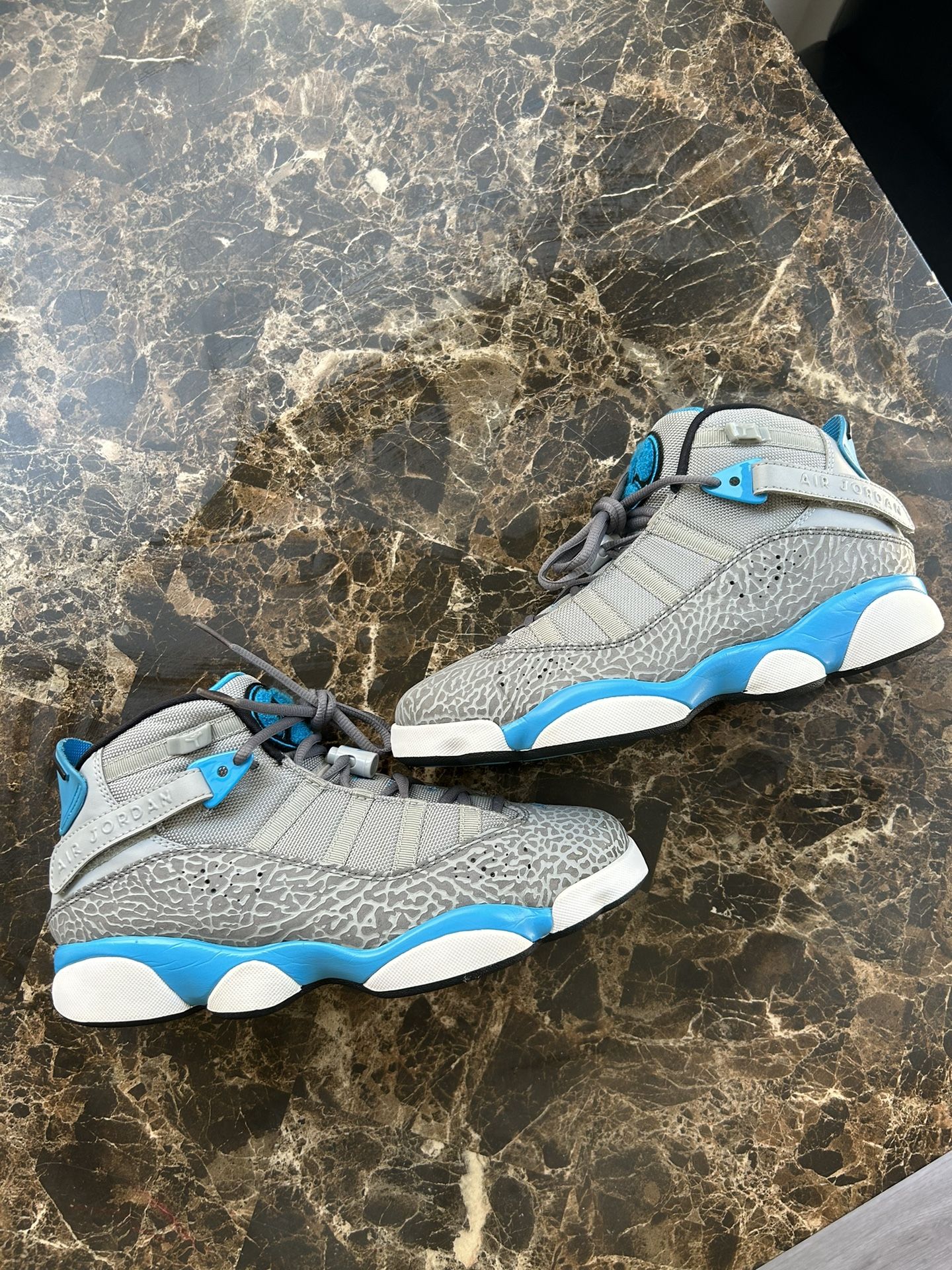 Air Jordan 6 Rings Wolf Grey/Blue 2013