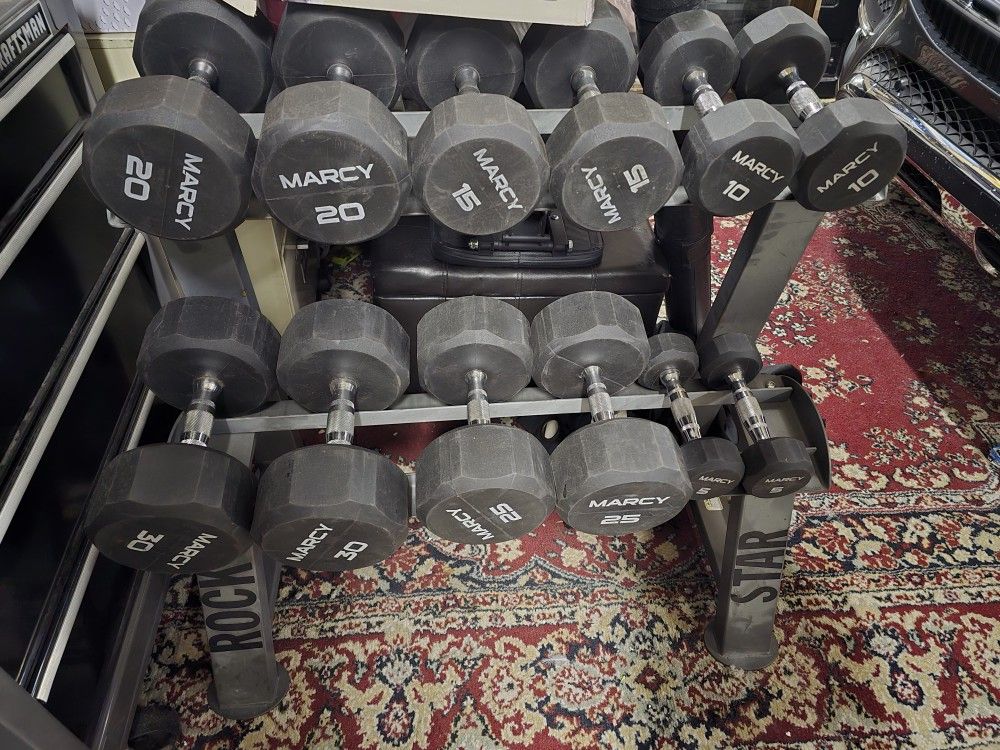 Complete Set Marcy Dumbbells