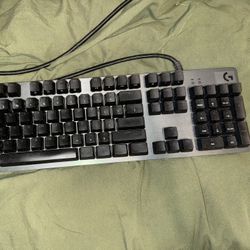 LOGITECH KEYBOARD G512 GX BLUE SWITCHES 