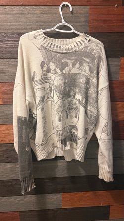 White ERD sweater