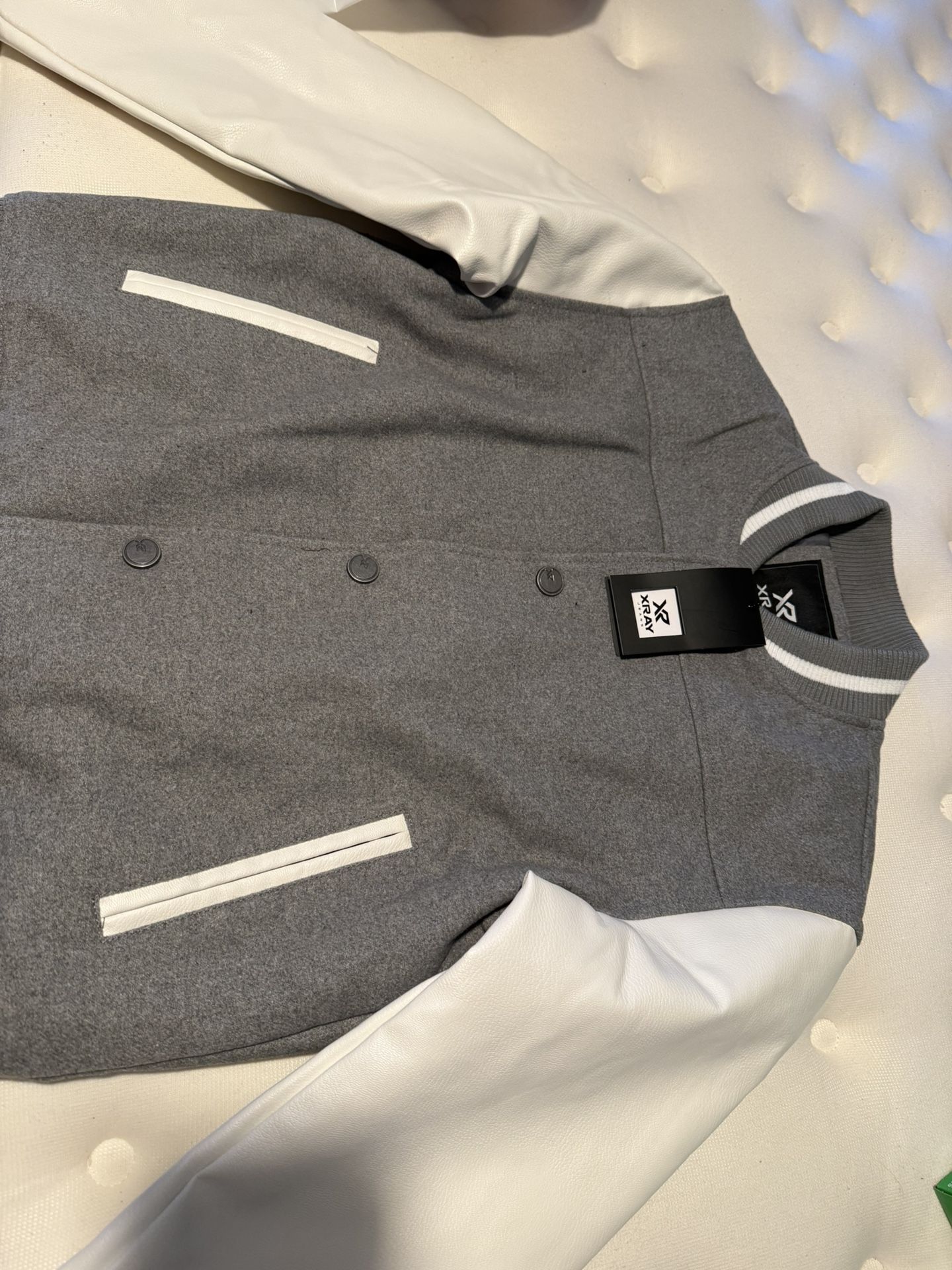 Boys Varsity Bomber Jacket NWT