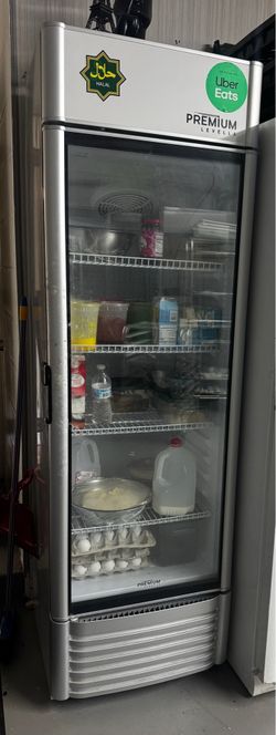 Standing fridge