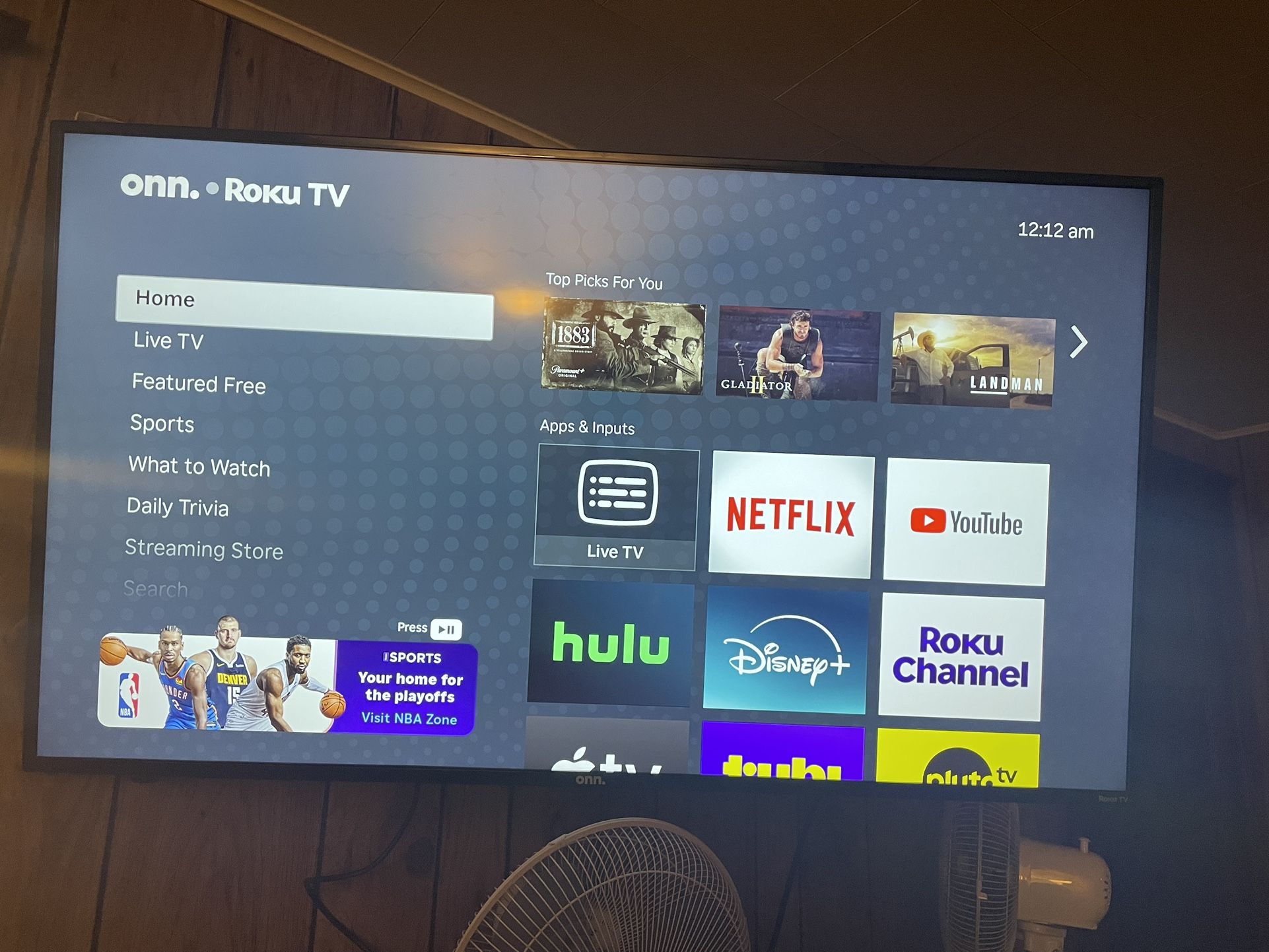 55 “ TV With Mount