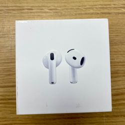 Apple AirPods 4 in box.