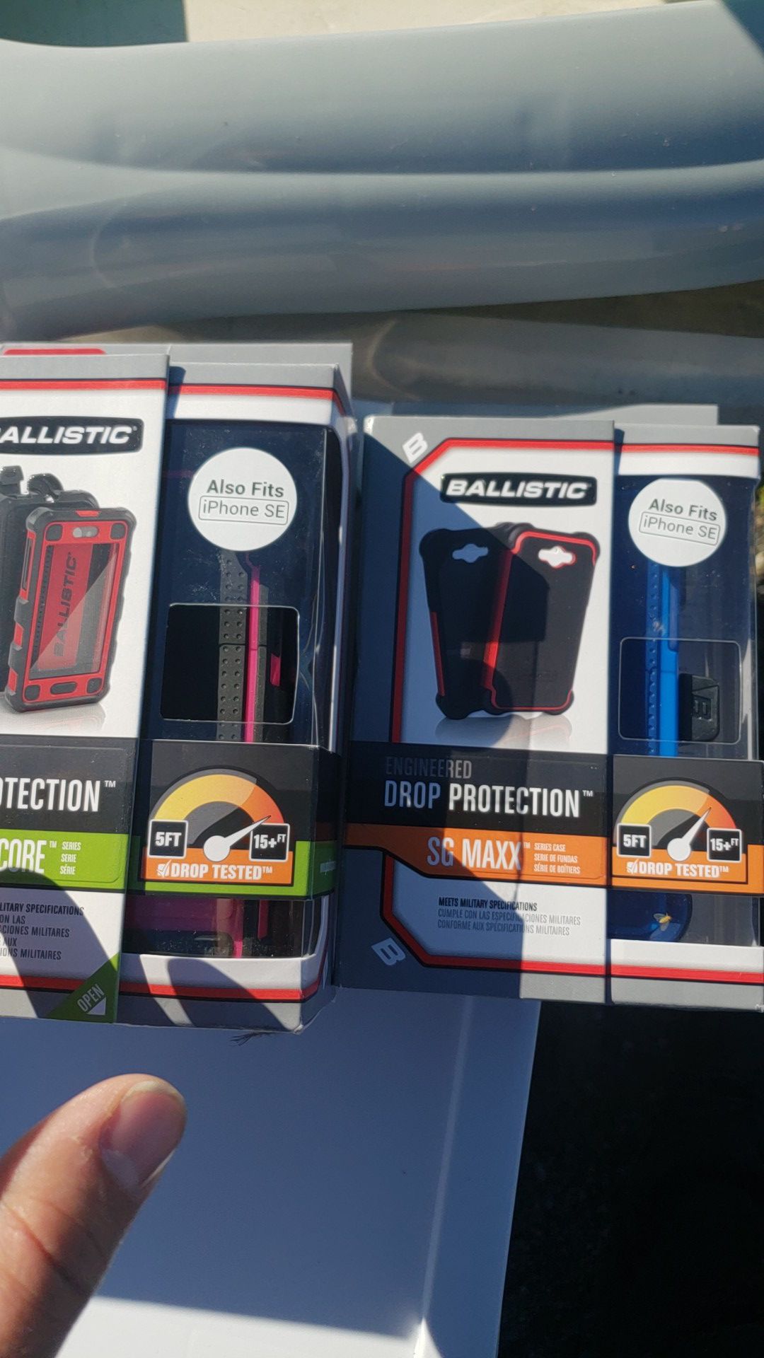 Iphone 5 and iphone 5s ballistic cover