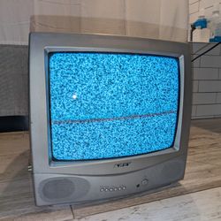 13" Gaming TV Vintage Television Game Crt Apex Color Monitor 