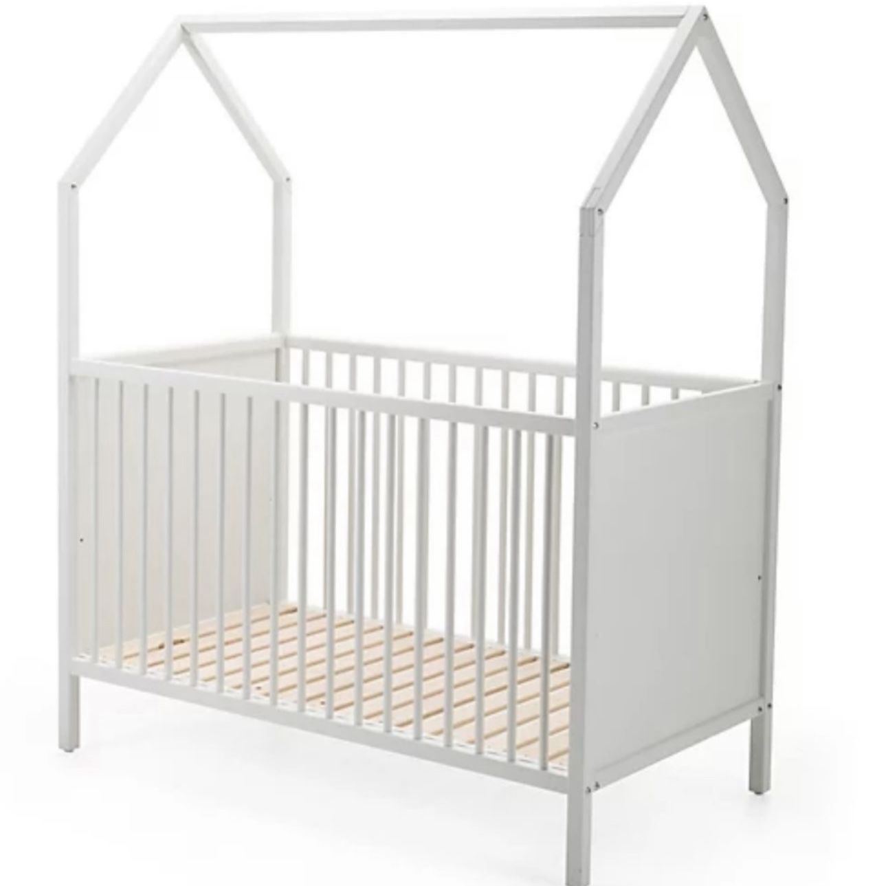 Stokke Home Crib - w/Bassinet & Changing Table- (Color - White)