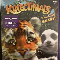 KINECTIMALS New With Bears (X-Box 360, KINECT)