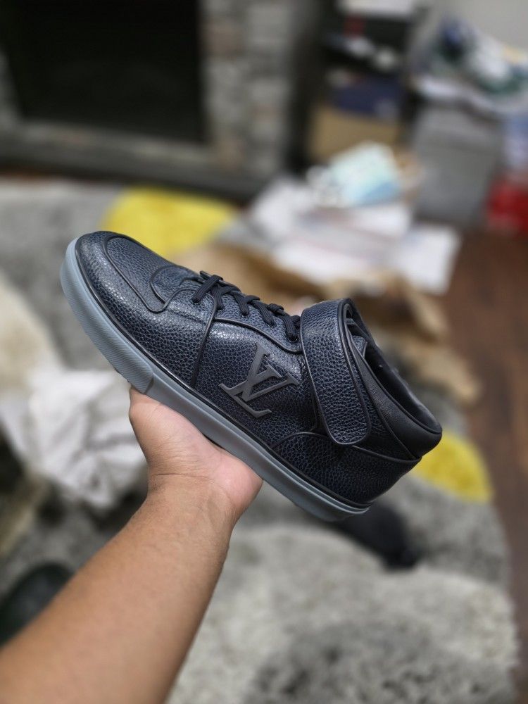 Louis Vuitton Navy Blue Sneakers