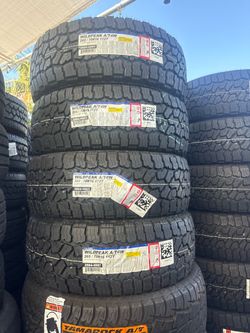 265/70/16 Falken at #4 new tires installation and balance