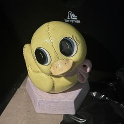 One of a kind handmade ceramic Duck Music Box