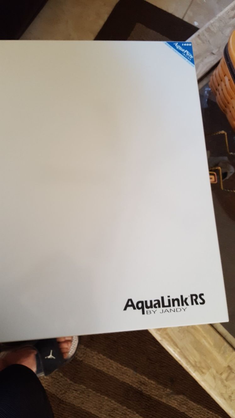 Jandy purelink 1400 aquapure inside aqualink RS breaker sub panel
