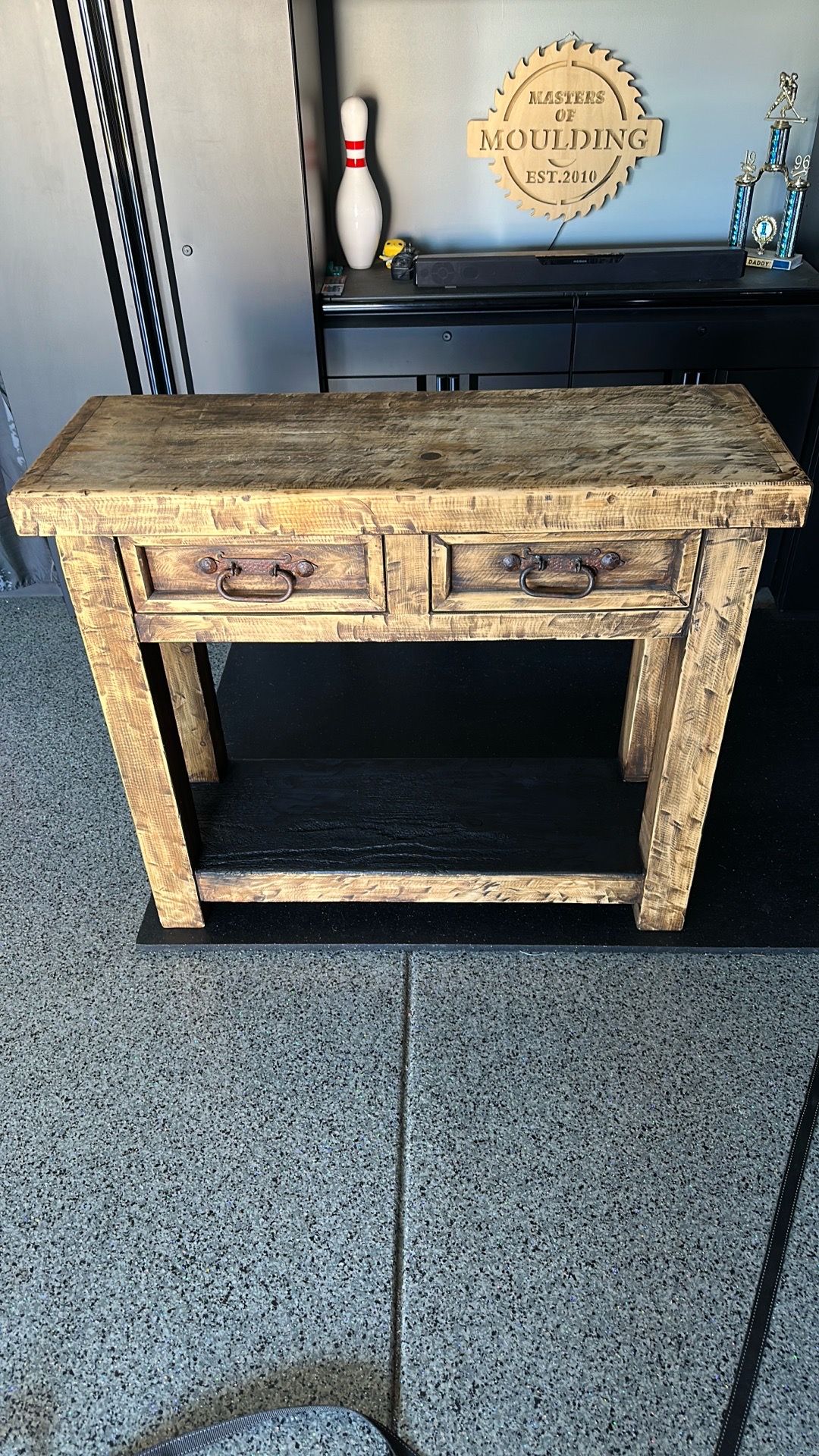 Rustic stand