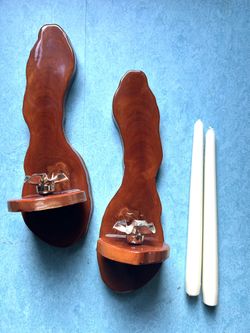 Candle Sconces - Cypress