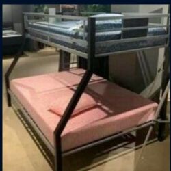 Bunk Bed Twin And Full Size Only $10 Down Payment 