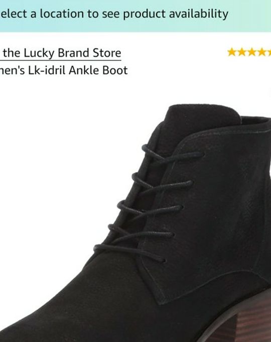 Lucky Brand Booties Size 8