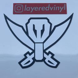 Super Mega force Logo Magnet Power Rangers 