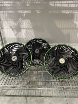 Aerowave E9 clip on fans - 3 units