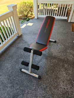 Weider 130 weight bench
