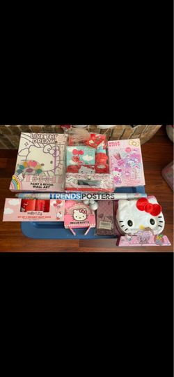 Assorted Hello Kitty Items
