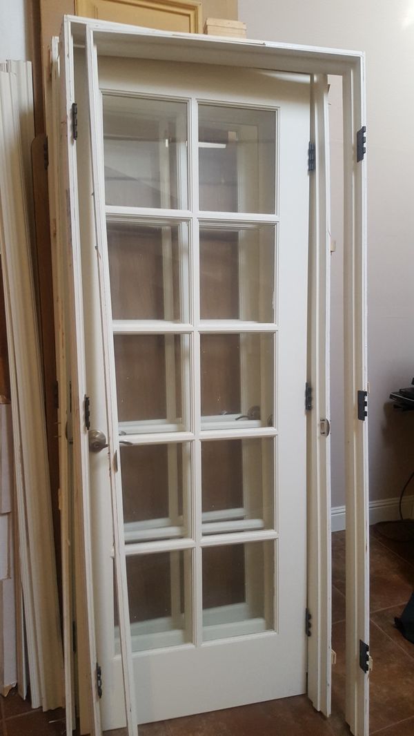 White French Doors W Door Frame Home Garden In Santa Clara Ca White French Doors W Door Frame Home Garden In Santa Clara Ca Offerup