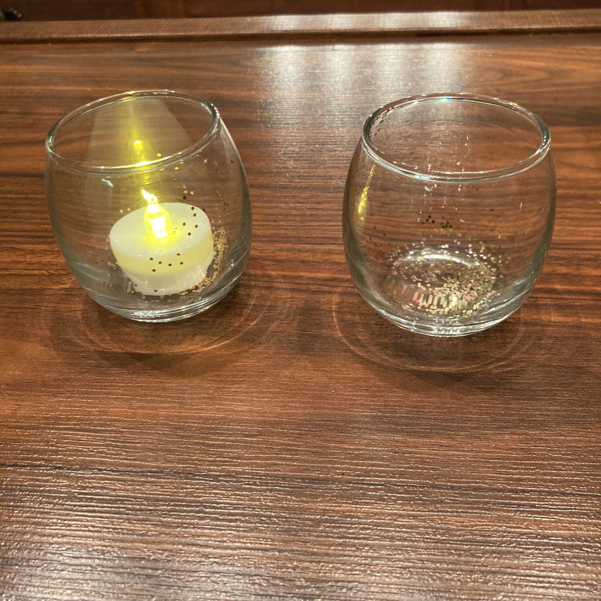Votive Candles And Vases