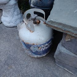 Empty Propane Gas Tank 