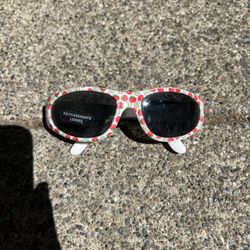 Kids strawberry Sun glasses