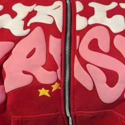 Wrld Krisis Hoodie Red Large