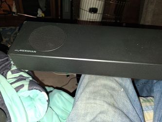 LG Soundbar with Meridian Audio