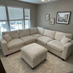 Corduroy Sectionals (Brand New) - Delivery Available