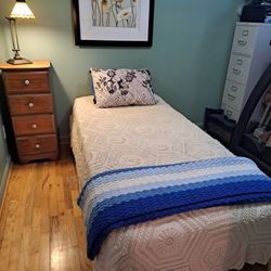 Captain's Bed- Solid Oak 