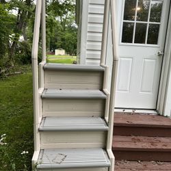 Above Ground Pool Stairs / Steps X2
