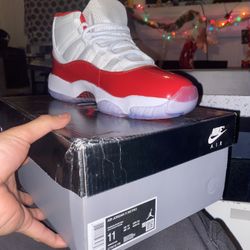 Jordan 11 Cherry Size 7,8 And 11. 