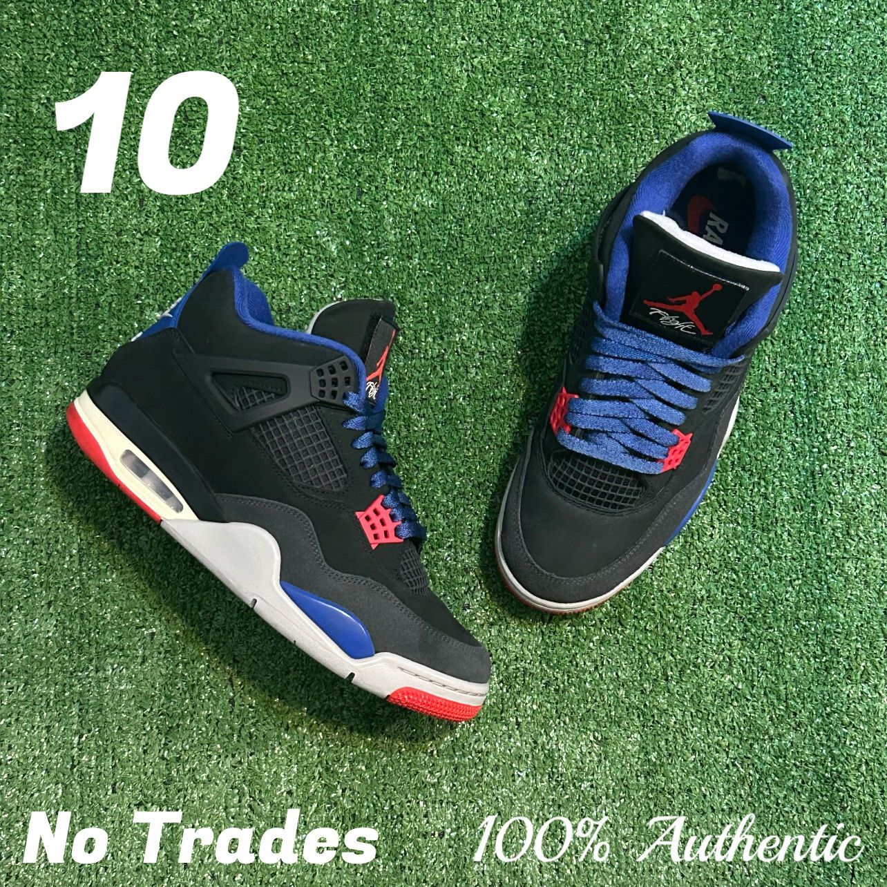 Size 10 Air Jordan 4 Retro โRare Air (White Lettering)โ ๐ธ๏ธ