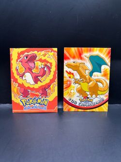 Pokémon Topps Charizard + Charmeleon