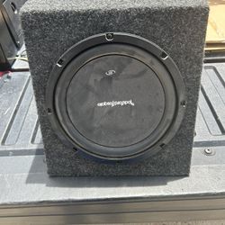 Rockford Fosgate 8 Inch Sub In Box