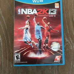 NBA 2K 13 (Executive Produced By Jay Z)| Wii U 