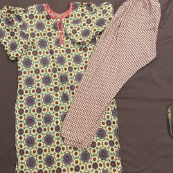 Indian Pakistani desi Girls  kurta trouser size 6/7 years old girl