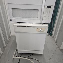 Dishwasher And Microwave In Good Condition $130