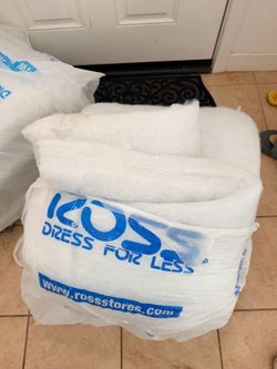 Two bags new Polyester foam for just $10