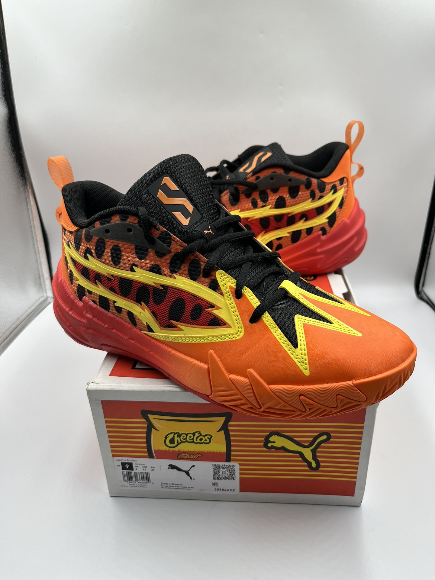 Men’s 9 Puma Scoot 1 Cheetos. Pre-Own ,Good Condition.